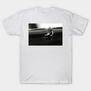 Speedway Rider accelerates into the first corner T-Shirt